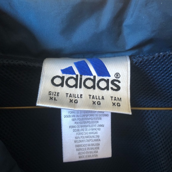 Men’s Adidas windbreaker jacket. XL. Like new. - Picture 2 of 5